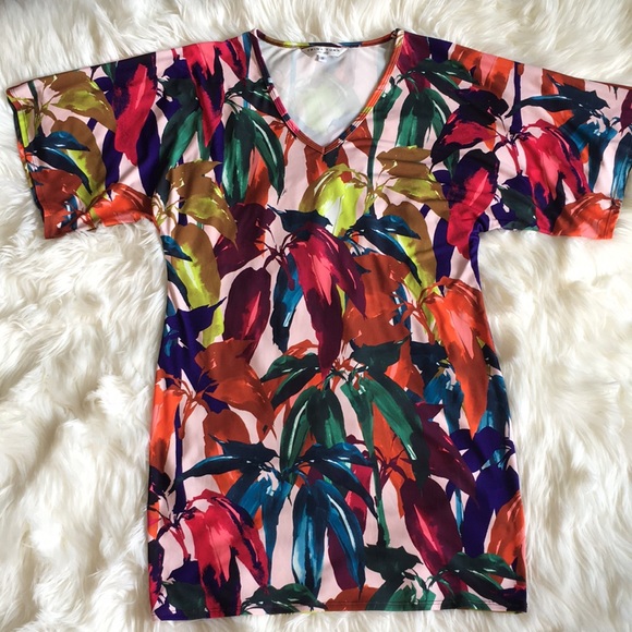 Trina Turk Autumn Jungle Jersey Dress - Picture 5 of 11